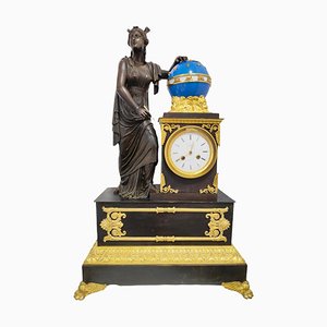 Empire Kaminuhr, H. Robert-Horloger De La Reine zugeschrieben, Paris, 1820