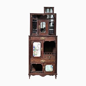 French Art Nouveau Cabinet, 19th Century