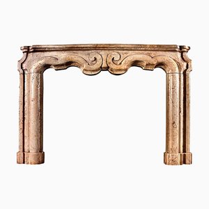 French Marble Fireplace, 20th Century