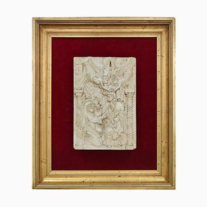 Relieve de mármol renacentista del siglo XIX