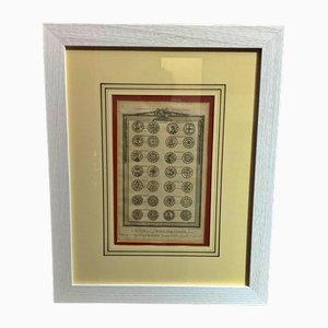 English Artist, New Collection of English Coins, 19th Century, Print, Framed
