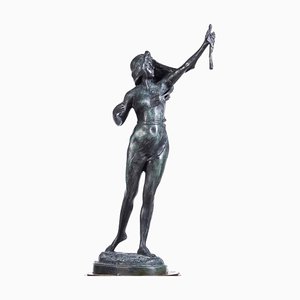 François Rude, Female Figure, Bronze Sculpture