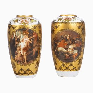 German Porcelain Jars from Heinrich, 20th Century, Set of 2