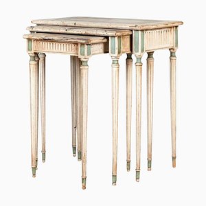 Italian Nesting Tables, 19th Century, Set of 3