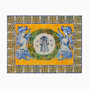 Artiste Portugais, Azulejos Passion du Christ, 17ème Siècle, Céramique