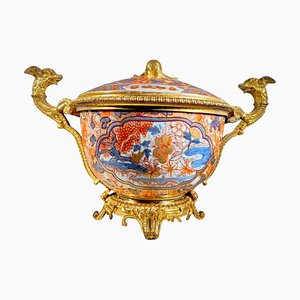 Chinese Imari Soup Tureen, France, 1750s