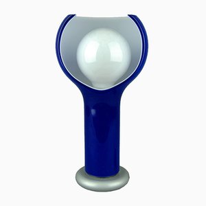 Vintage Murano Glass Flash Table Lamp by Joe Colombo for Oluce