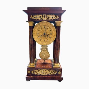 French Empire Napoleon III Clock, 19th Century