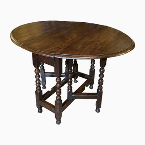 17th Century Oak Gateleg Table