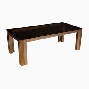 Table Basse avec Plateau en Verre, 1970s