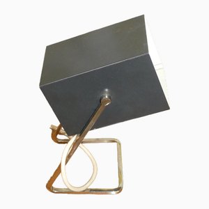 Petites Lampes de Bureau Cube Empereur en Anthracite Nickelé de Neheim-Hüsten, 1960s