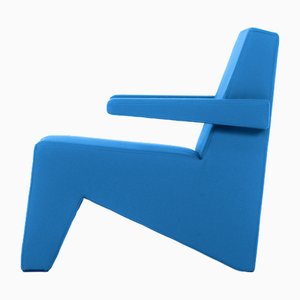 Cubic Chair in Light Blue by Moca