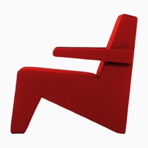 Fauteuil Cubic Rouge par Moca