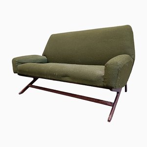 Base de Canapé 2 Places avec Support en Bois par Gianfranco pour Cassina, 1950s