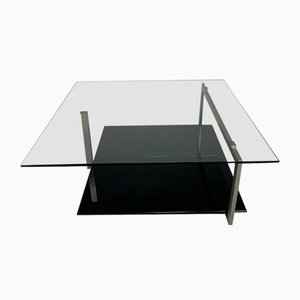 Glass Coffee Table in the style of Rolf Benz and Metaform, 1990s