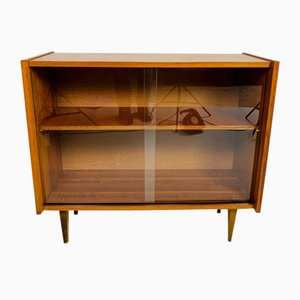 Vintage Display Cabinet with Tapered Legs, 1960s