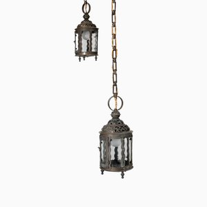 Lanternes en Cuivre, 1800s, Set de 2