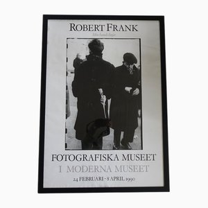 Póster de exposiciones del museo moderno, años 90