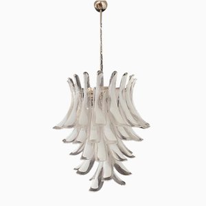 Vintage Italian Murano Chandelier in the style of Mazzega, 1990s