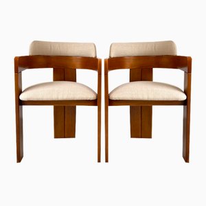 Dining Chairs in the style of P. Greco 1960s, Set of 2