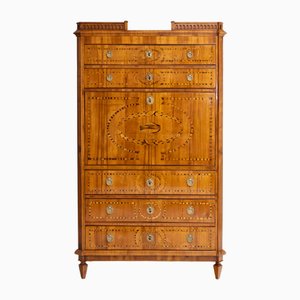 Secrétaire Louis XVI avec Décoration d'Urne, 1790s
