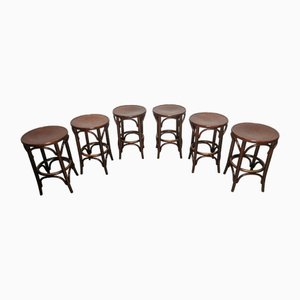 Stools from Ton, Set of 6