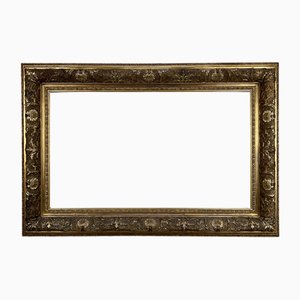 Large ordinary Picture Frame in Wood with Stucco