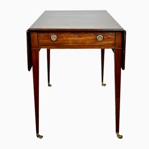 Regency Drop Leaf Mahogany Table, 1830s