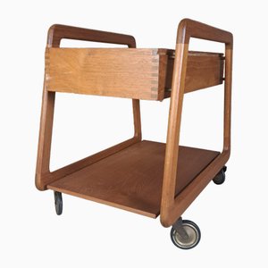 Bar Trolley in Teak, Denmark, 1960s