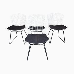 Chaises Modèle 420 par Harry Bertoia pour Knoll, 1940s, Set de 4