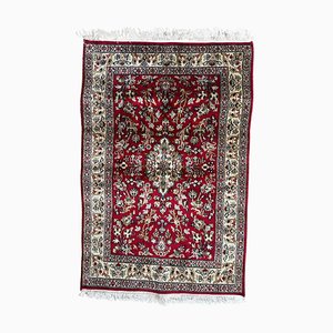 Tapis Vintage en Soie, Inde, 1990s