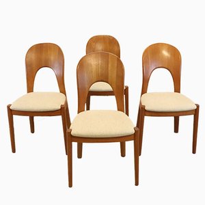 Dining Chairs by Niels Koefoed for Koefoeds Hornslet, Set of 4