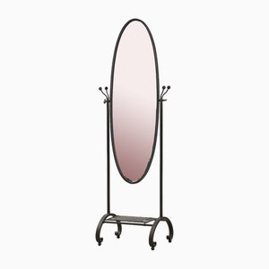 Specchio C41 in ferro battuto, 1990