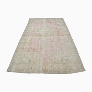 Tapis Vintage Rose en Laine, 1960s