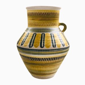Mid-Century Art Pottery Studio Vase by Marcel Guillot, France, 1950s