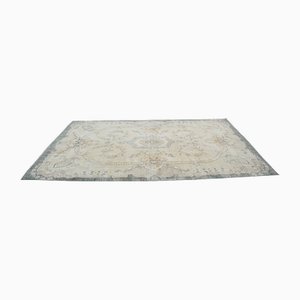 Grand Tapis Vintage en Laine Pastel, 1960s