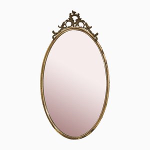 Oval Mirror with Worked Frame, 1900