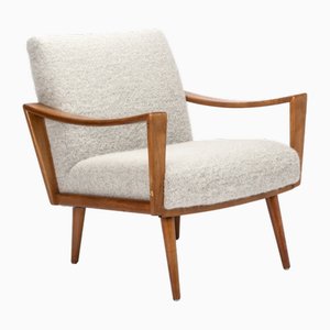 Fauteuil Vintage en Noyer, 1960s