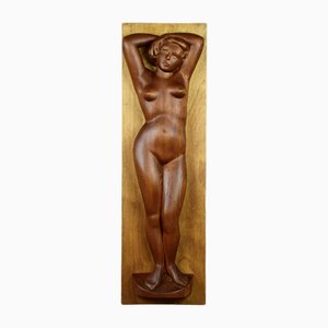 Uotila Gunnar, Sculpture Relief, 1945, Pine