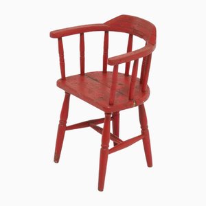 Scandinavian Country House Side Chair, 1890s