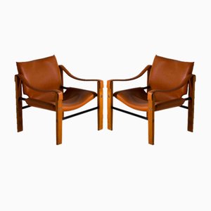 Chaises Safari Arkana Vintage par Maurice Burke, 1970s, Set de 2