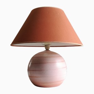 Lampada da tavolo a forma di fungo in ceramica, anni '70