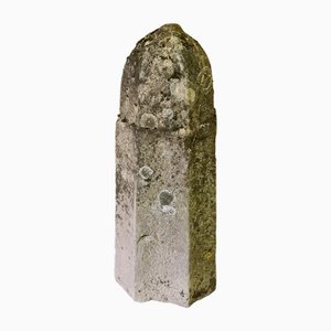 Pilar de piedra arenisca francesa cortada a mano