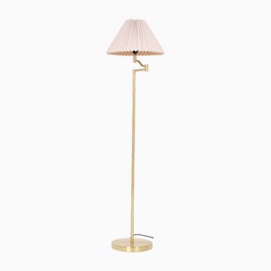 Danish Brass Floor Lamp from Horn Lighting Studio