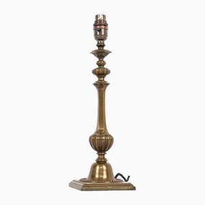 Diminuative Brass Table Lamp, 1890s