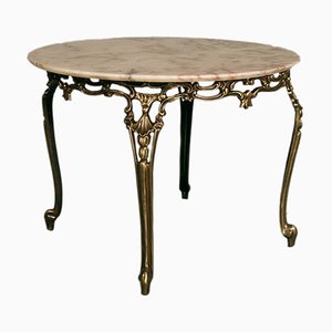 French Louis XV Belle Epoque Cocktail Table in Bronze from Maison Baguès, 1890s