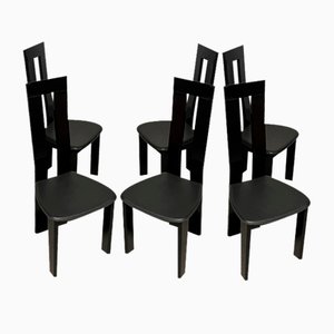 Chaises dans le style de Pietro Costantini, 1970s, Set de 6