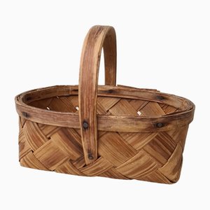 Small Swedish Wooden Basket