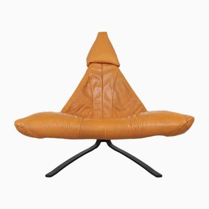 Bird of Paradise Lounge Chair in Leather by Pieter van Velzen for Leolux, 2000s