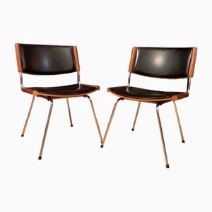 Badminton Nd 150 Chairs attributed to Nanna and Jørgen Ditzel for Kolds Savvaerk, Denmark, 1960s, Set of 2